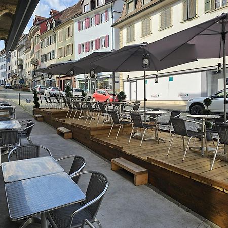 La Croix Federale Hotel Porrentruy Exterior photo