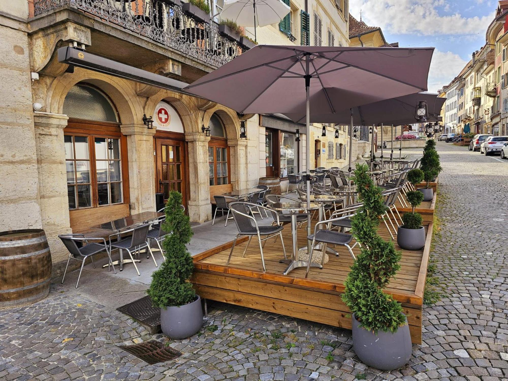 La Croix Federale Hotel Porrentruy Exterior photo